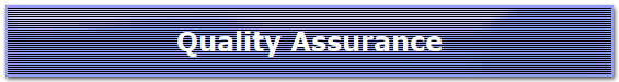 Quality Assurance